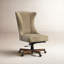 Lynn Leather Swivel Task Chair-1482724791