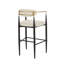 Ensemble de 2 chaises de salle à manger avec tabouret de bar-473679220