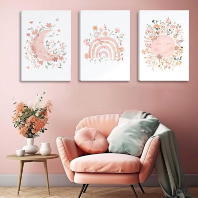 3 Piece Wrapped Canvas Print