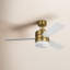 Ventilateur de plafond standard à 3 pales Adna avec commande murale et ensemble d'éclairage inclus-466604702-434647245-434647253