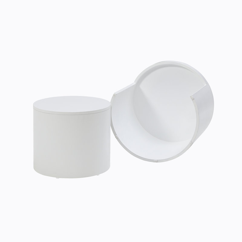 Axsel Nesting Tables, White
