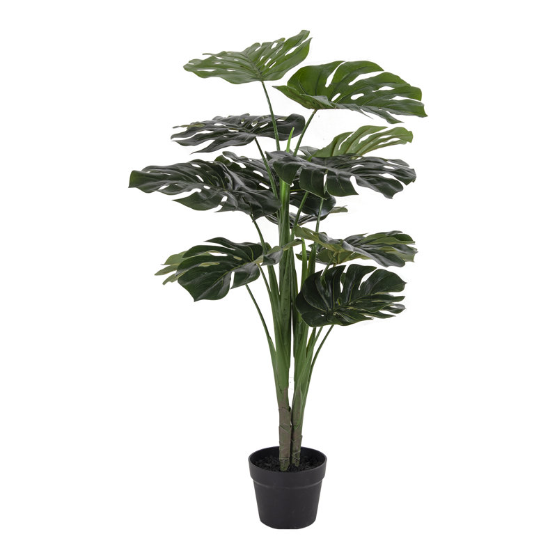 90cm Faux Monstera Tree in Planter