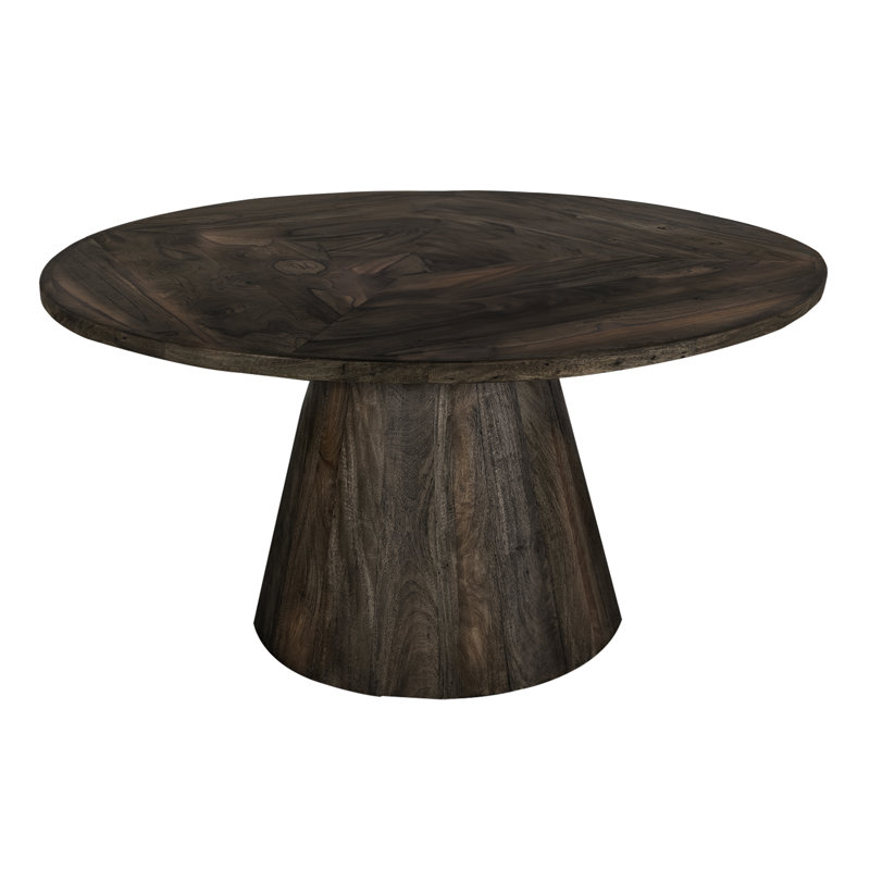 Ivoryanna Round Dining Table, Oil Black