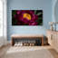 Ensemble de 1 tableau sur toile tendue représentant une pivoine-221069127