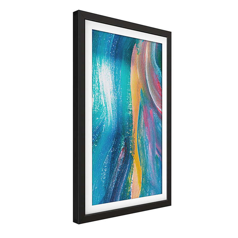 Textura Digital Canvas - Black Frame