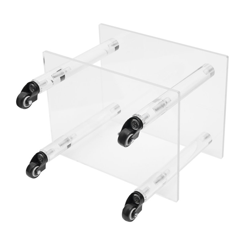 Support d'imprimante, support d'imprimante en acrylique, support d'imprimante avec roues