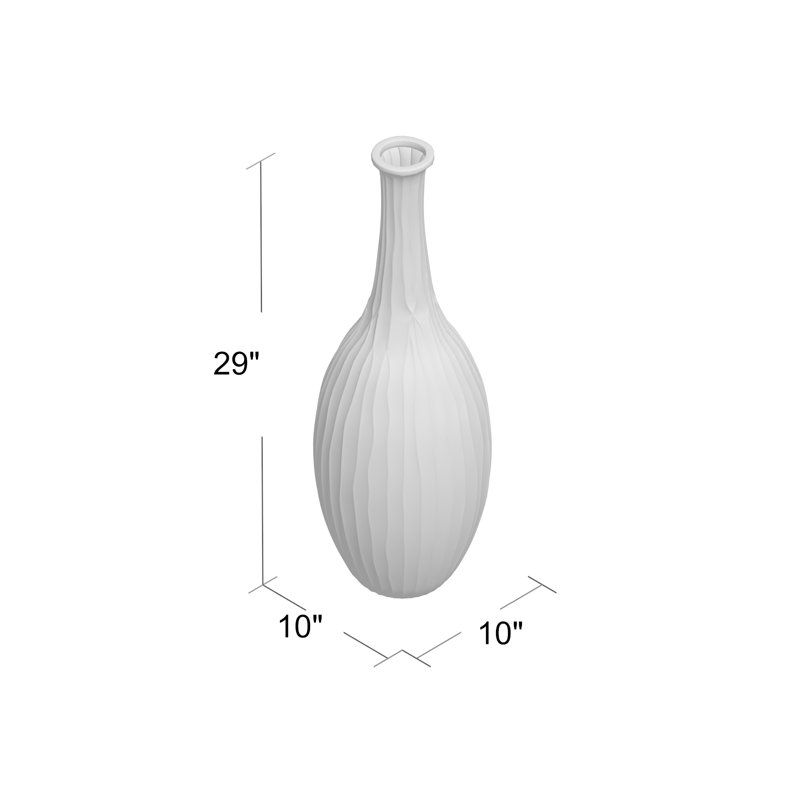 Metal Table Vase