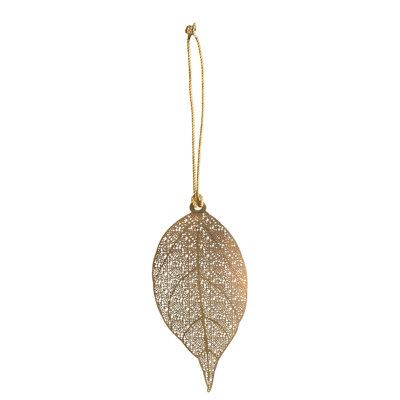 Ornement en forme de feuille