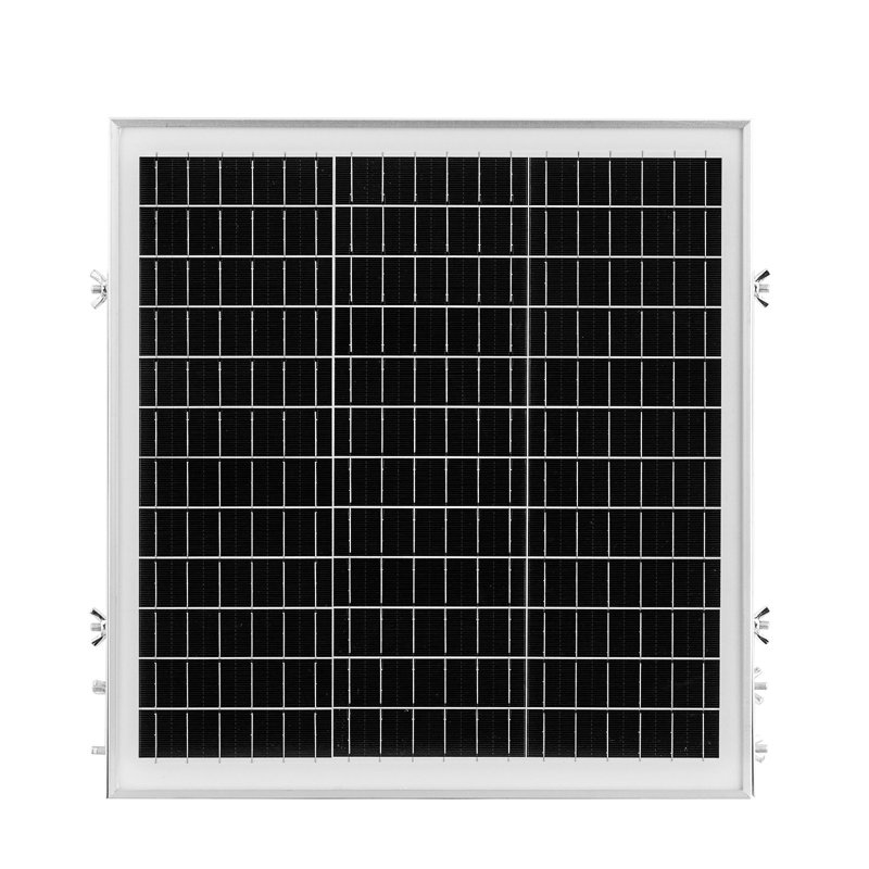 20W 12V Solar Battery Trickle Charger Maintainer, Mono Solar Panel Battery Charger With Built-In MPPT Controller And Adjustable Mount Bracket, IP65 Waterproof For Car Boat RV Trailer House Roof