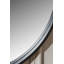 Solid Wood Round Wall Mirror