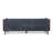 Davidjoe 89.75" Square Arm Sofa, Accent Sofa-851072533