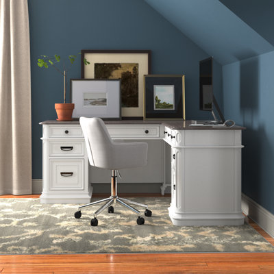 L-Shaped Executive Desk