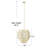 Abbington Gatsby 4-Tier Capiz and Metal Chandelier-1007695661