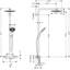 Montreux Raindance Select Volume Control Shower Panel-17271280