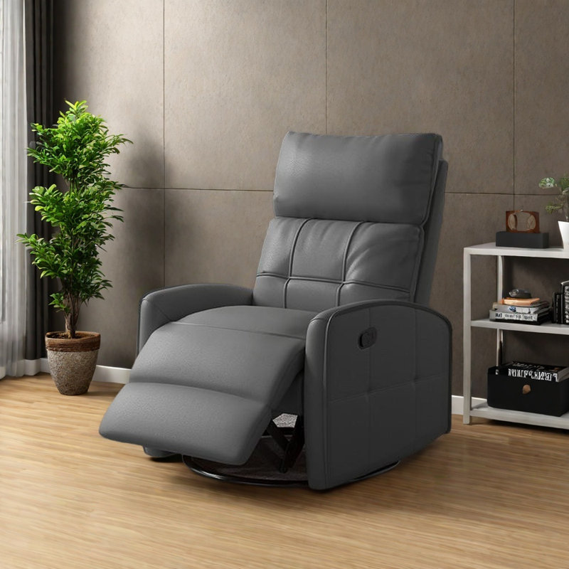 Fauteuil inclinable tendance et confortable, Noir