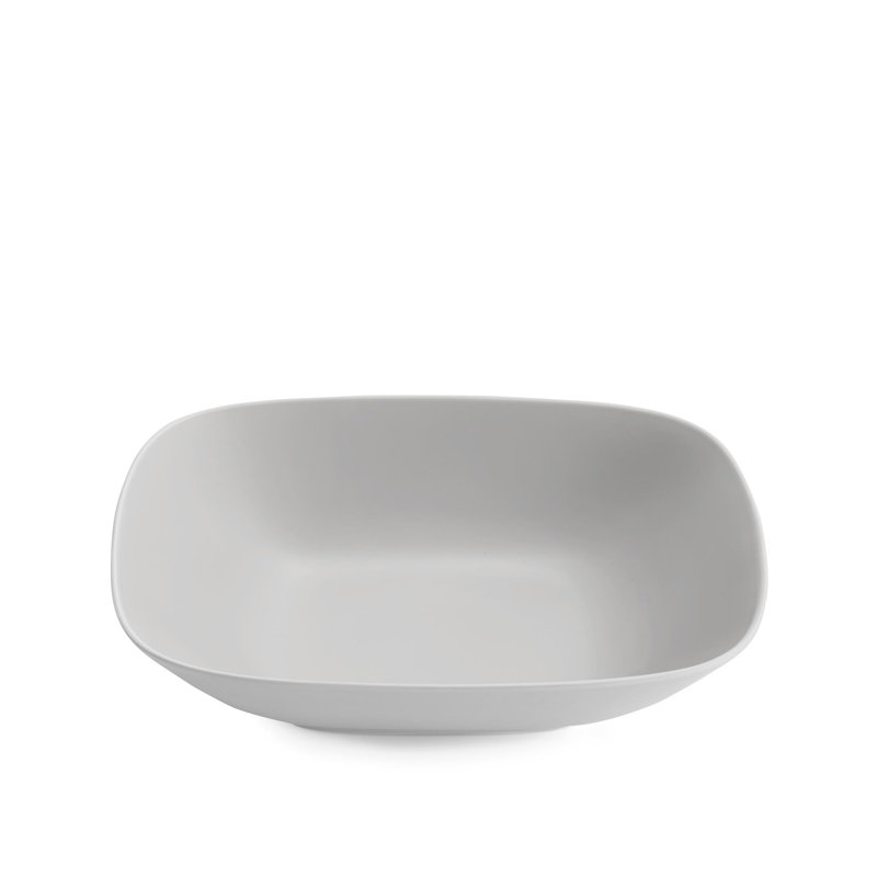 Nambe Pop Soft Sq Serv Bowl, White