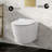 Calice Wall-Hung Toilet Bundle 0.8/1.6 GPF Dual Flush With Flush Plate-108927926