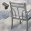Chaise de patio avec coussin Jeitt