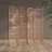 Walnut Wood Slatted Screen-105549363