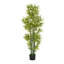 Bambou artificiel 60,75 "avec pots et structure en fer Laze