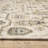 Kuester Old World Nomadic Beige/ Gold Wool Blend Area Rug-1948668482