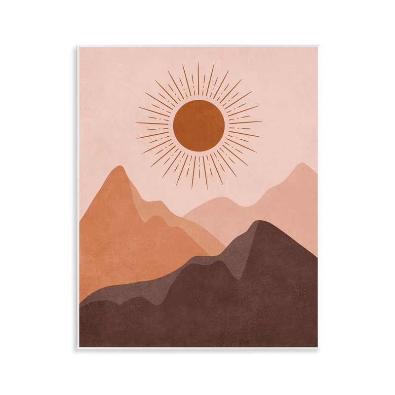 «Rust Boho Mountains» par Nataly White