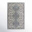 Phoebe Machine WashableOriental Area Rug in Cream/Blue-1936565537