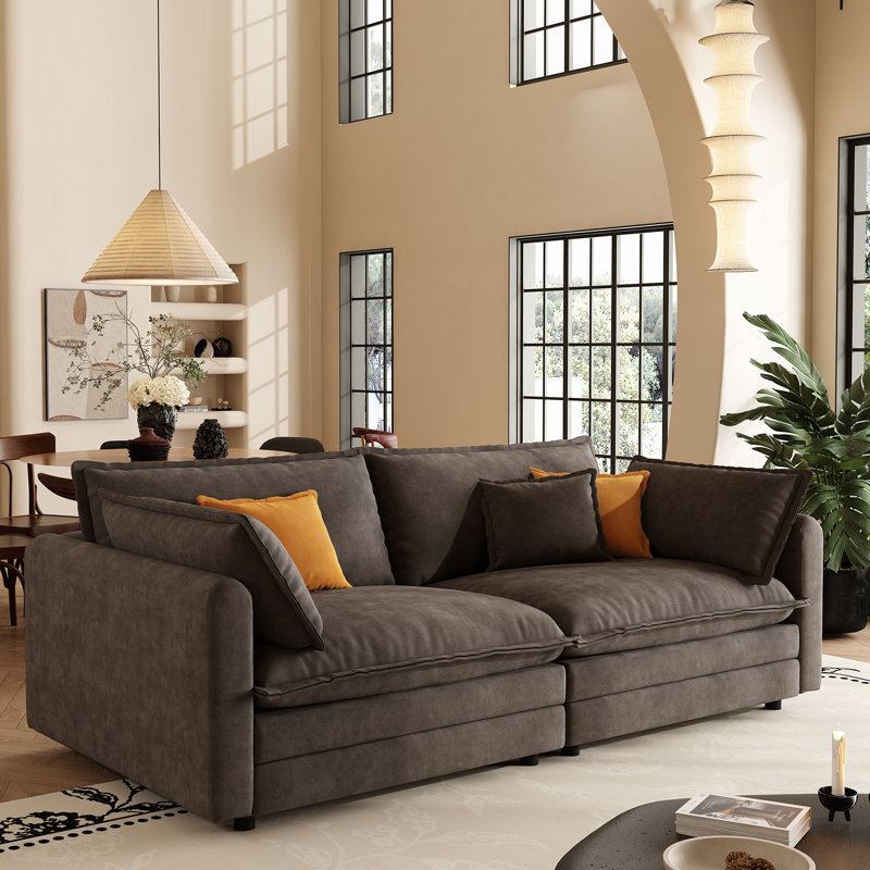 Canapé modulaire 77,95 po, Gray
