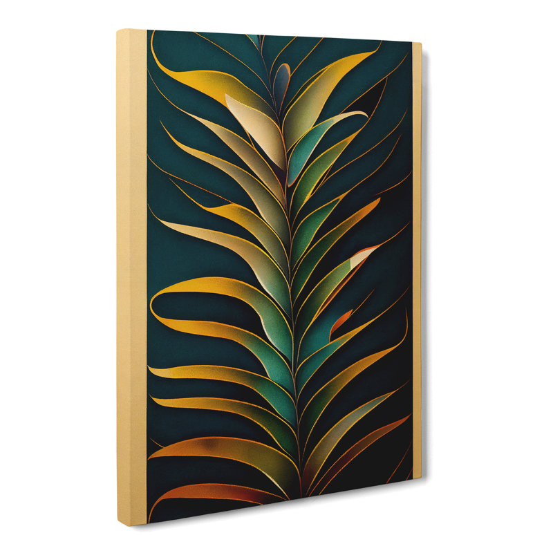Rackers Fern Leaf Classic Vol.8 - Wrapped Canvas Print, Canvas, 76cm H x 50cm W x 3cm D