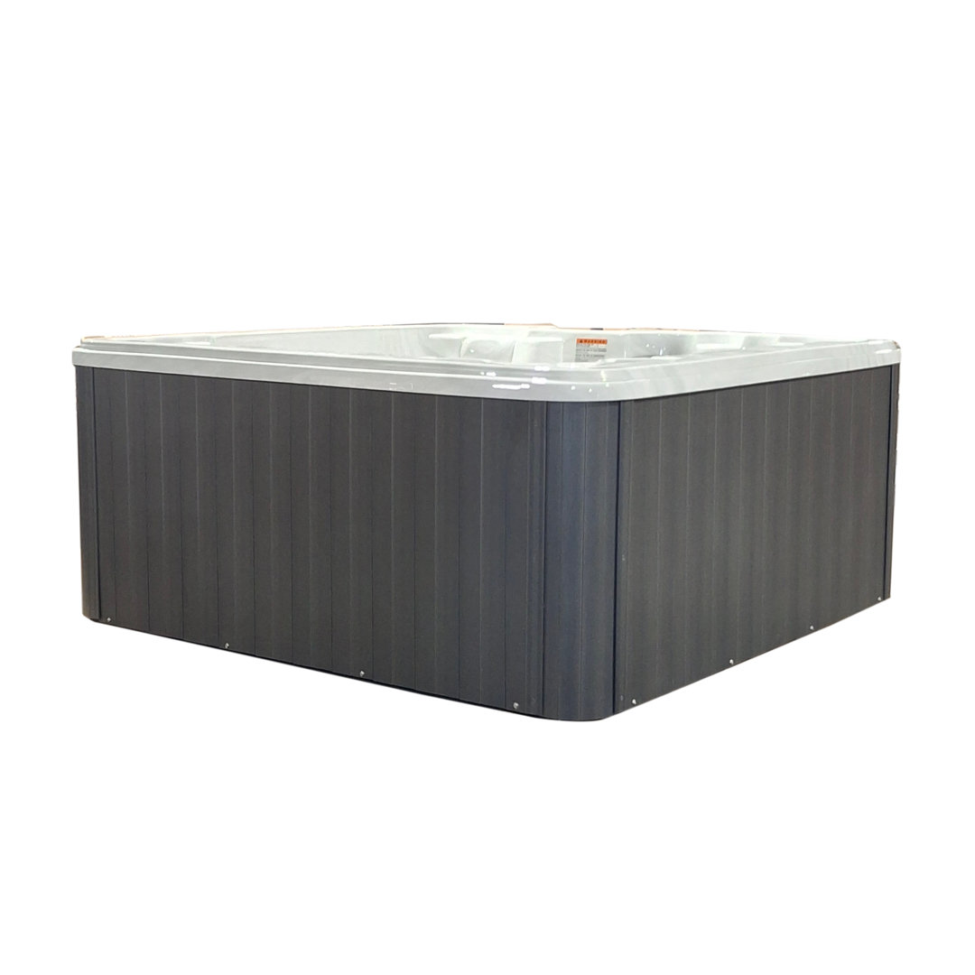 USA Spas Bahama 5-Person Acrylic Rectangular Plug And Play Hot Tub with Ozonator in Gray USA Spas Interior 