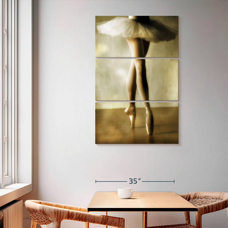 Enn Dance Studio Ballerina, 65" H x 42" W