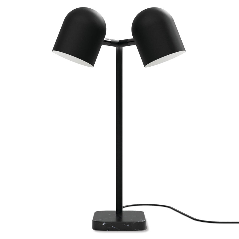 Tandem Table Lamp, Black