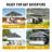 8 Ft. W x 8 Ft. D Instant Pop Up Canopy Tent with One Push Setup-100260433