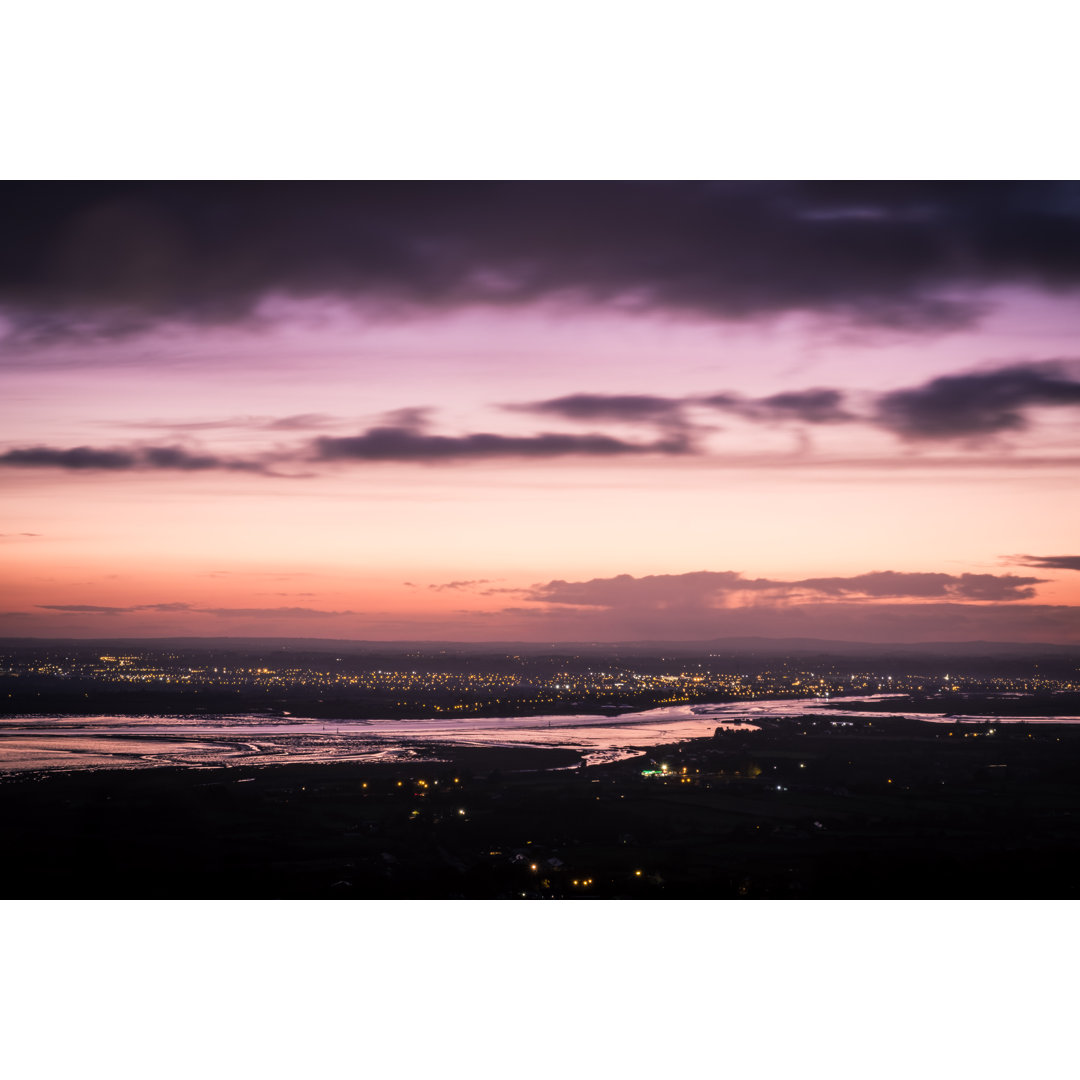 Dundalk Skyline bei Sonnenuntergang