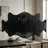 5 - Light 28" Hand-Woven Rattan Boho/Modern Farmhouse Drum Chandelier With Polished Brass Finish For Dining Room Or Bedroom-101858201
