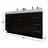60" Double Bathroom Vanity Set with Drawers and Doors-70381293