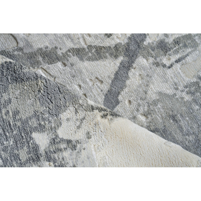 Abstract Area Rug, Rectangle 4' x 6'