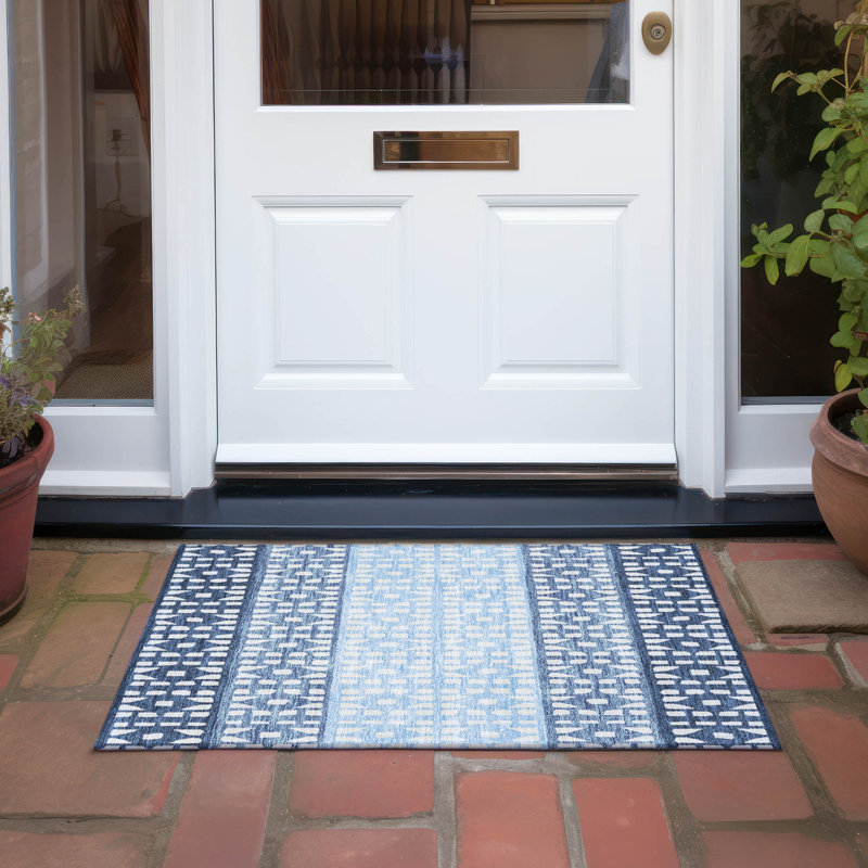  Chayden Area Rug with Non-Slip Backing, Rectangle 1'8" x 2'6"