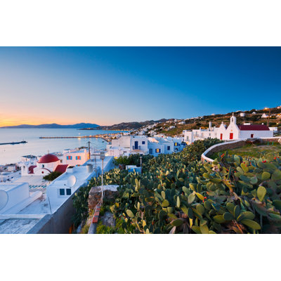 Mykonos Island - Wrapped Canvas Print