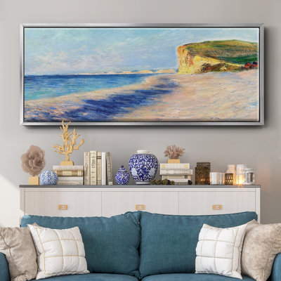 Pourville, near Dieppe, 1882- Framed Canvas
