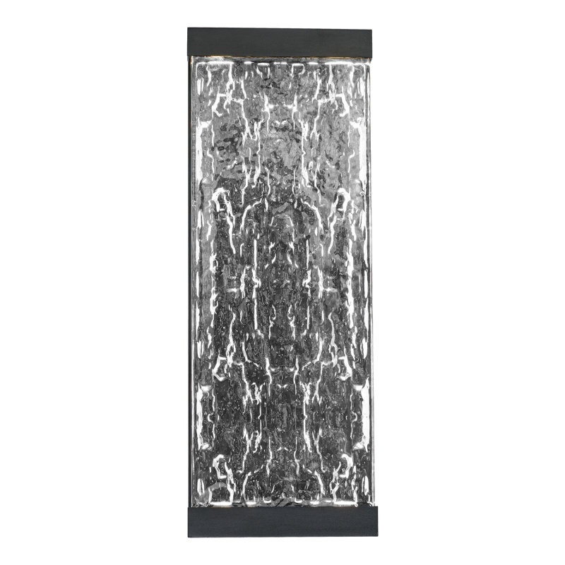 Fusion 1 - Light LED Outdoor Armed Sconce, 20" H x 3.88" W x 7" D