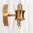 2-Lights- Dimmable Cylinder Candle Wall Light