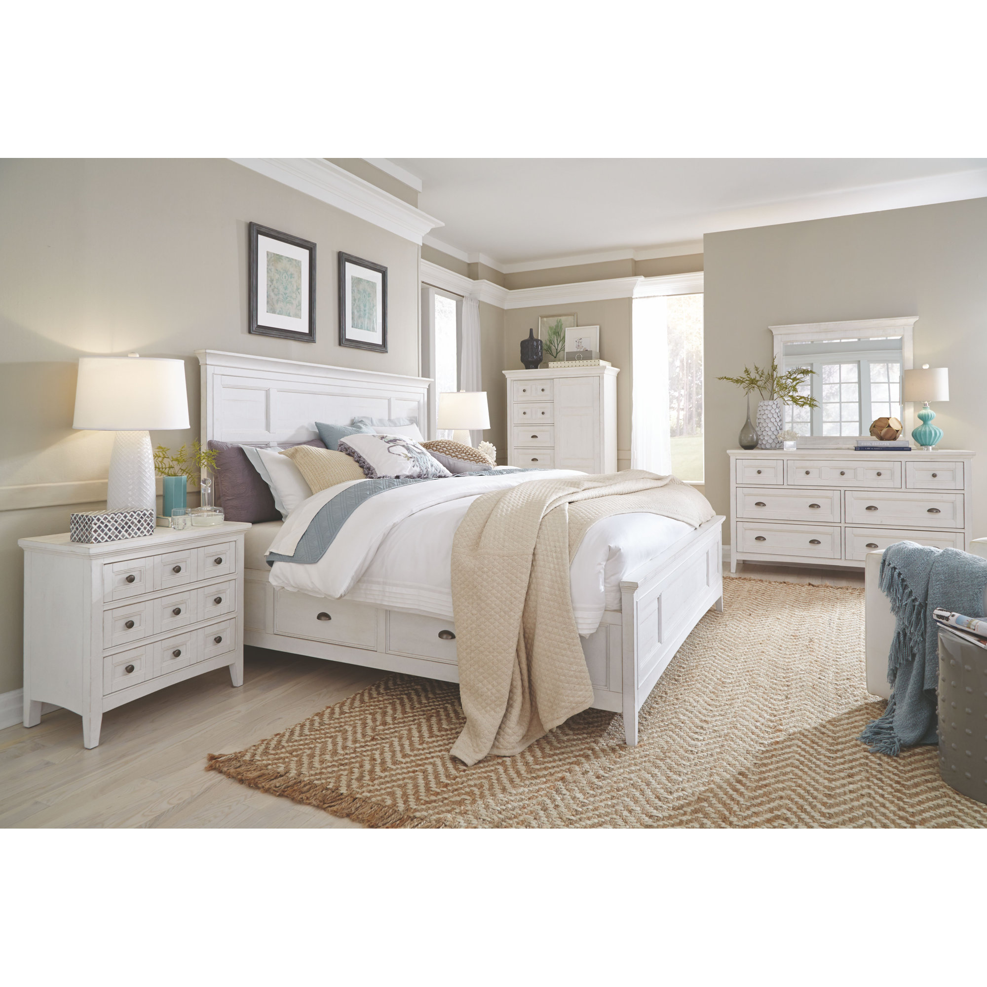 Allerone 7 - Drawer Double Dresser