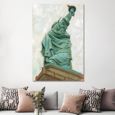 Liberty Belle by John Haskins - Wrapped Canvas Gallery-Wrapped Canvas Giclée