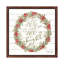 All Is Calm Berry Wreath by Cindy Jacobs - Floater Frame Print on Canvas-1211999704-1211999711