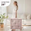 Coussin de sol en chenille 1 pièce 24 po x 24 po-995169248