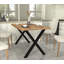 Comacho Metal Base Dining Table