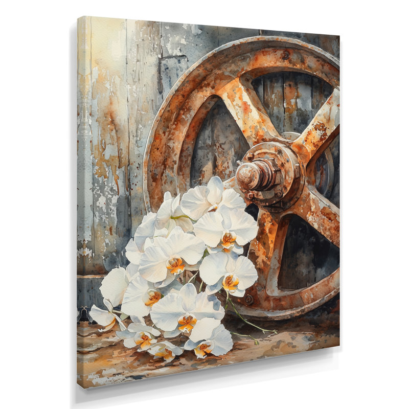 Laceigh - impressions murales florales, Toile tendue, Ne s’applique pas, H 20 po x l 12 po