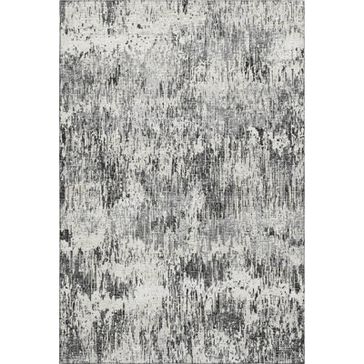 Premium Machine Washable Laxmeena AMF66 Gray Rug