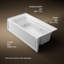 Archer Alcove 72" x 36" Whirpool Bathtub-65089618-10978947